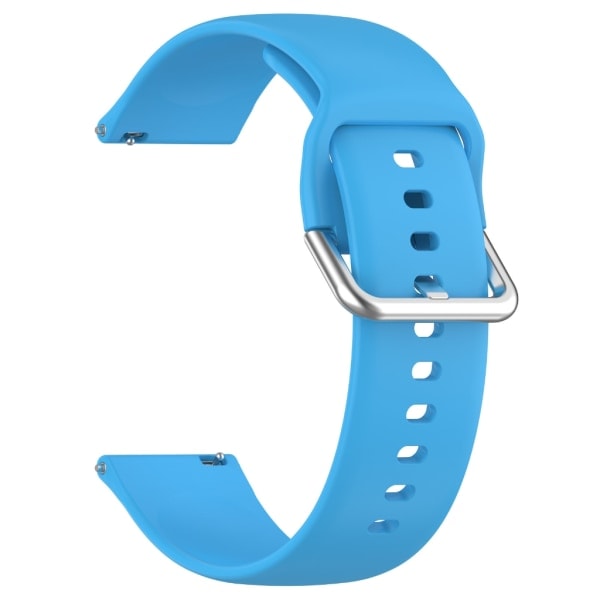 Bekvämt och tåligt silikonarmband för klocka Mjukt och flexibelt armband Enkelt att installera för Xplora X6 play Blå 22mm Blue 22mm
