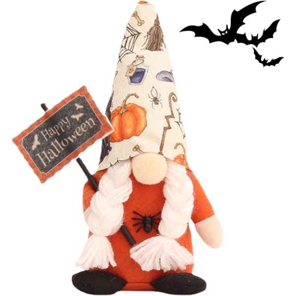 Gnome Dukker Happy  Ansiktsløs Dverg Plysjdukke Håndlaget  Gonk Bordpynt for