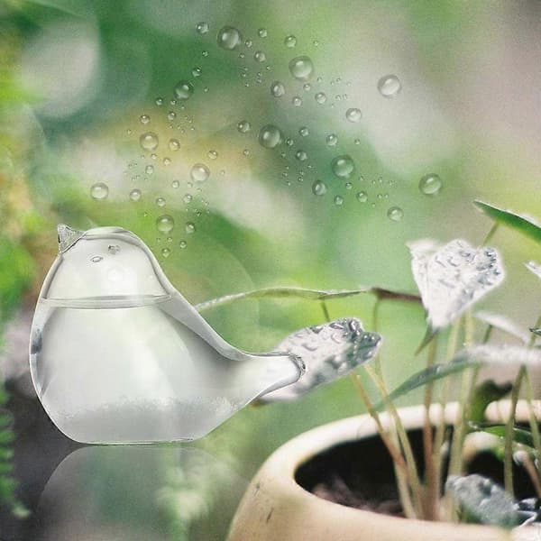 Glas Väderleksprognos Fågelform Kristall Skrivbordsdekor Glashantverk 70ML