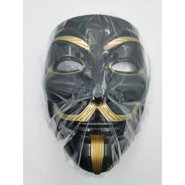 Hacker Mask V för Vendetta Mask Barn Kvinnor Män Kostym Cosplay