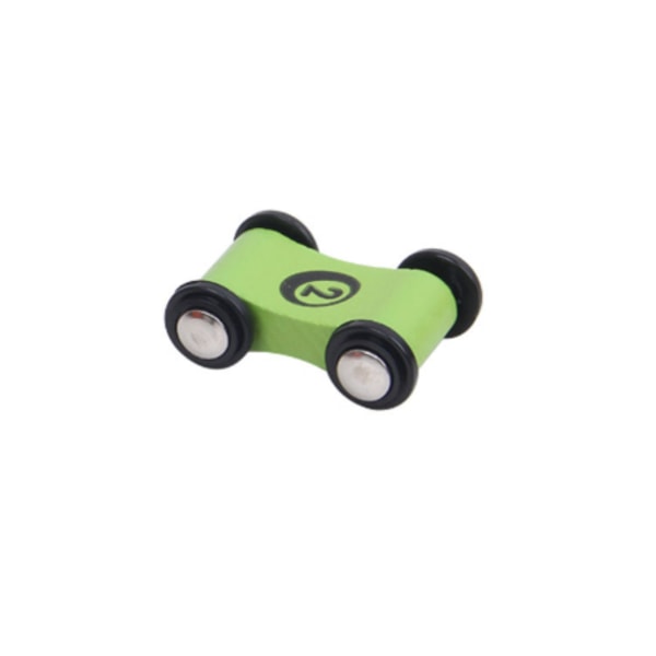 Træhastighedsrutsjebane Træk Tilbage Mini Bil Engros Børns Tidlige Pædagogiske Intelligens Brætspil Legetøj Yellow
