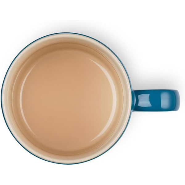 Steintøy Kaffe Kopp, 350 ml, Cerise Deep Teal 350 ml
