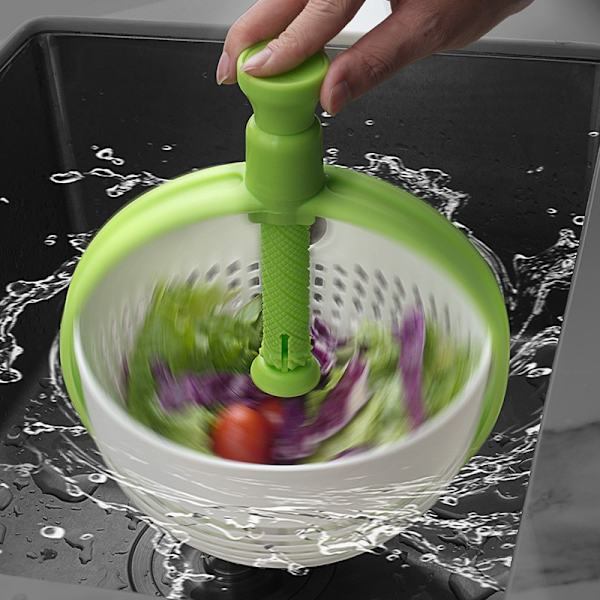 1 st Salladsslunga kök lat diskmaskin verktyg infällbar