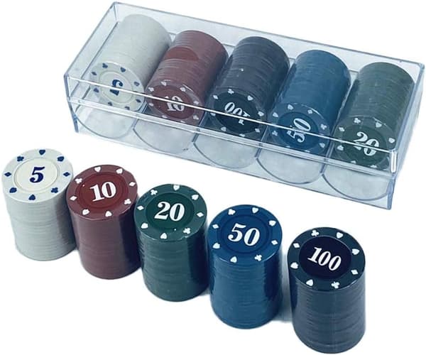 Pelimerkit, Bingo-merkit, Laskupelimerkit 100 kpl