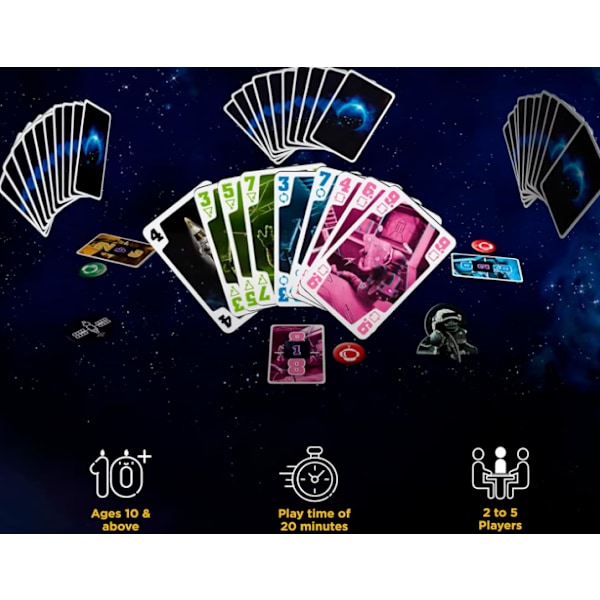 The Crew - Quest for Planet Nine Astronauts Brettspill Partyspill Kort