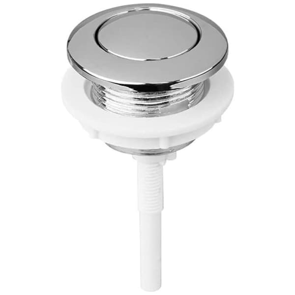 Spyleknapp, 38 mm trykknapp for bad og toalett Vannbesparende enhet - Passer til toalettcisternen