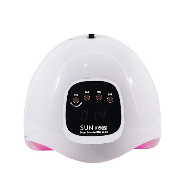 UV/LED lampe med timerfunktion Hvid Hvid
