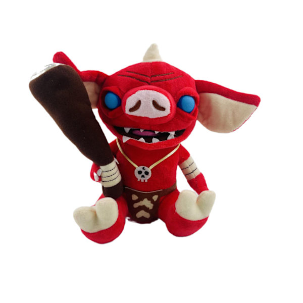 21cm The Legend of Zelda Spill av Wild Link Pokoblin Hyrule Rød Gris Plussjdukke - Beste Gave til Barn Brin Red Pig