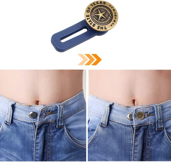 10-pack Jeans Knappförlängare för Midjan
