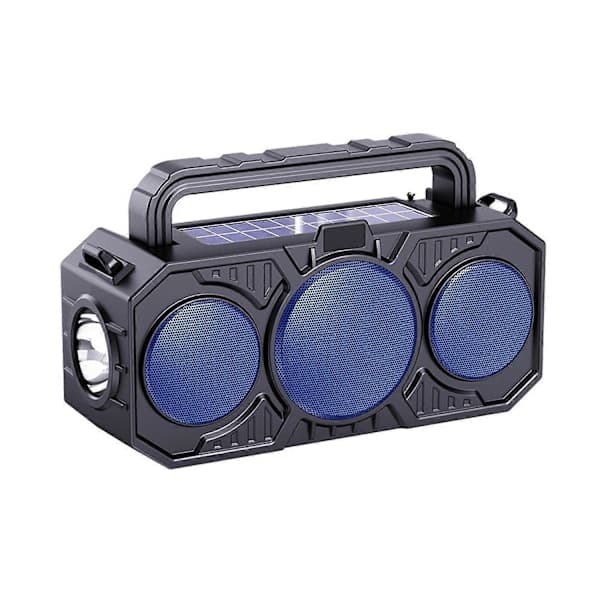 Bluetooth-kaiutin, kannettava langaton kaiutin LED-valolla