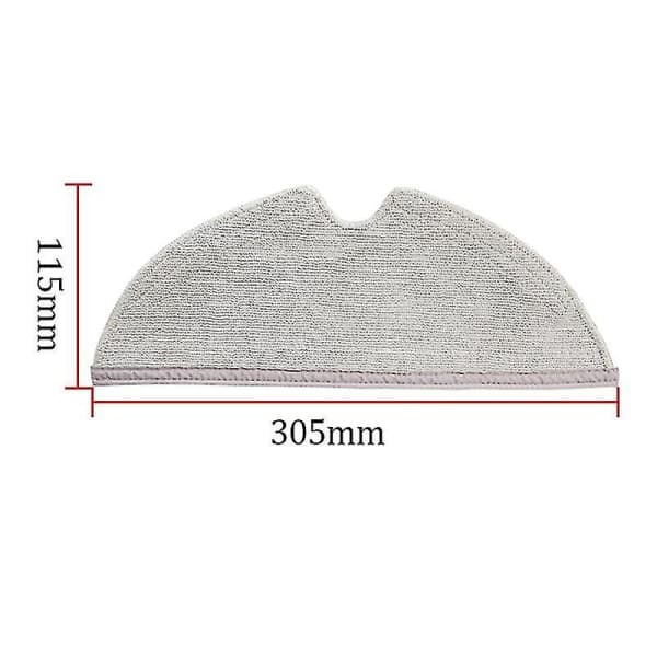 Moppdukar Vattentank För Xiaomi Roborock S5 Max S6 Pure S6 Maxv