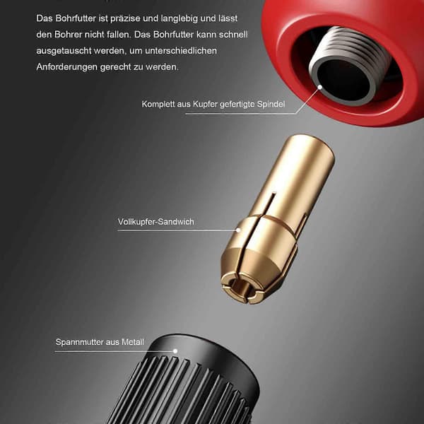 USB-lade Variabel Hastighet Mini Sliper Maskin Rotary Verktøy Kit Sliper Sett, 100% Ny