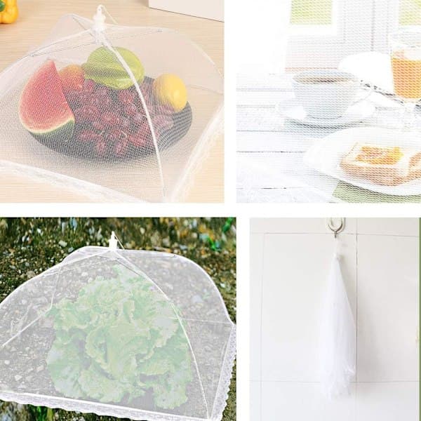 Pop-Up Mesh Spise Paraply – Stilig Beskyttelse for Dine Måltider (LGL)
