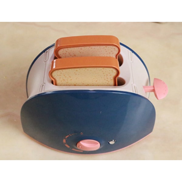 Simuleringskök leksak tvättmaskin brödrost mikrovågsugn låtsaslek kreativt barnleksaker, simuleringsbelysning Bread Maker