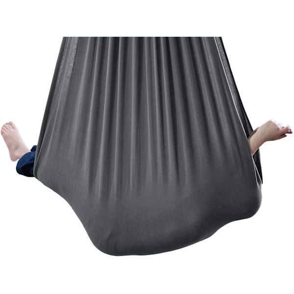 Elastisk barnhängmatta, mörkgrön 1,5*2,8M Mörkgrön