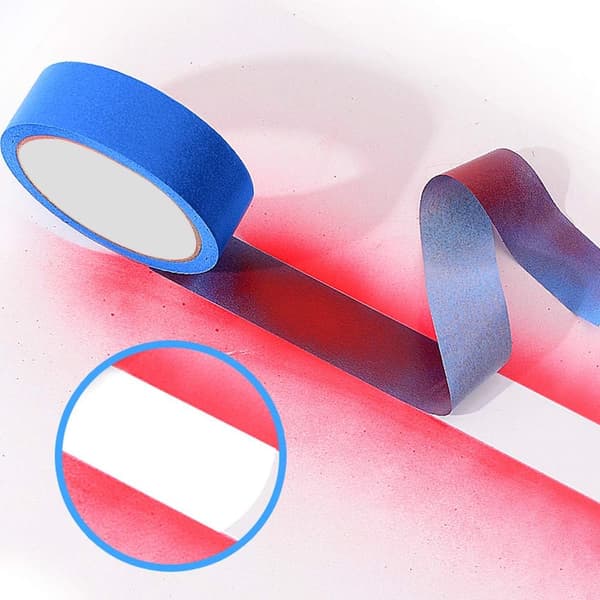 Dekorationsafdækningstape til maling Blå malertape 25 mm 10 ruller