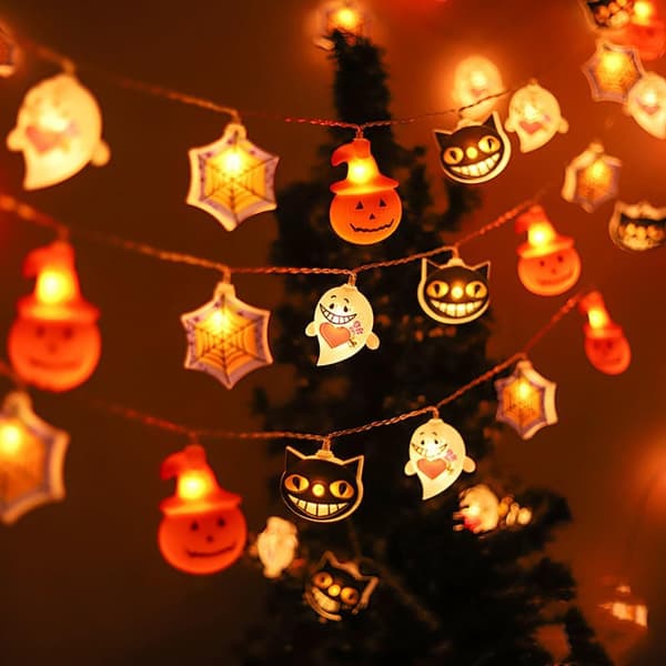 Led-lysstreng Dekorative Græskarlys Feelyss til Indendørs Udendørs Thanksgiving (3m 20 LED)