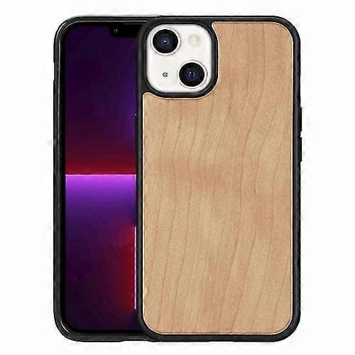 Träfanér TPU Stötsäkert Telefonskal För Iphone 13 / Pro / Pro Max