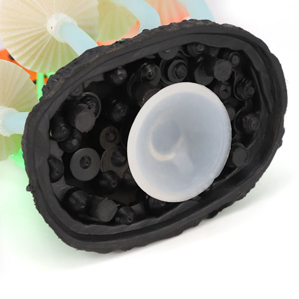 Kunstig Silikon Lysende Vandplanter Ornament til Akvarium Fisketank (grøn)