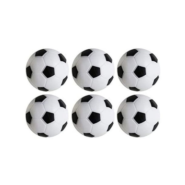 Bordfodbold Bordfodbold Udskiftninger Mini sort og hvid fodbold