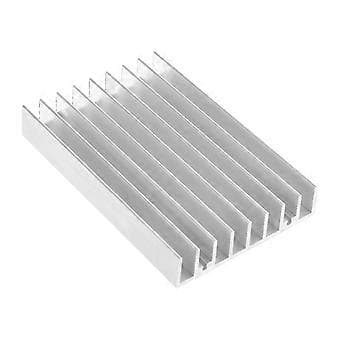 Køleplade i aluminiumslegering til højeffekt LED-chipkøler Computer Radiator Køleplade Metalkøler