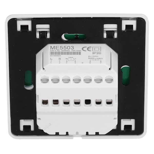 ME5503 Programmerbar Termostat LCD Smart Termostat til Gulvvarme Vandvarme