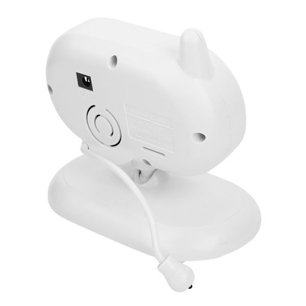 3,5 tommers TFT Babykamera Digital Nattsyn Temperatur Sensor Visning med Myk Musikk 100‑240VEU Plugg