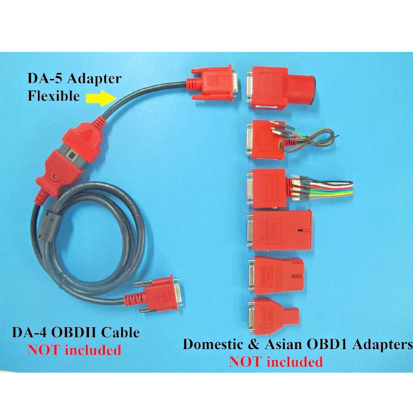 OBD2-OBD1 -kaapeliadapteri EAA0355L93A Diagnostiikkaskannerikaapeli APOLLO D8:lle