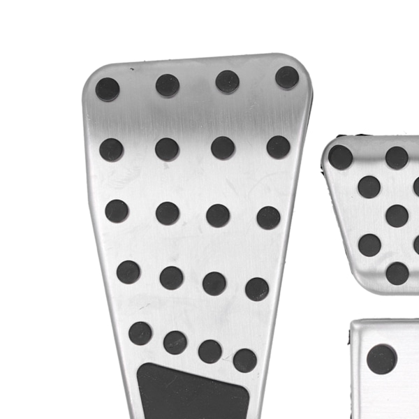 Gasspedaldeksel i aluminiumlegering med sklisikker pute, passer til Dodge Ram 1500 2500 3500 2011-2018