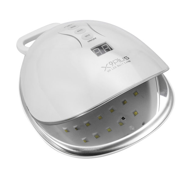 Intelligent 48W UV-nagel torkare Nagelfototerapimaskin Gellampa Art Manikyr Vit US