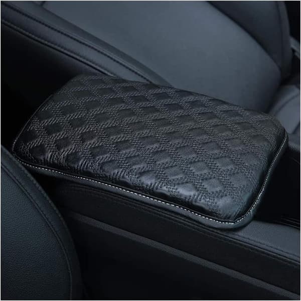 Auto Center Console Pad PU Læder Bil Armlæn Sædeboks Cover Pr