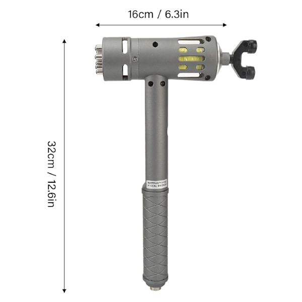 Elektromagnetisk ED Behandlingsmaskine 11 Hoveder Forbedrer Cirkulation Ekstrakorporeal Shockwave Enhed 100‑240V EU Stik