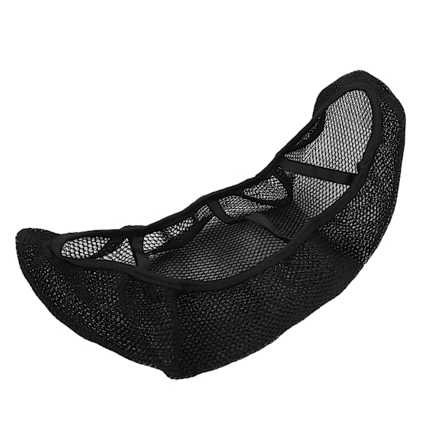 Motorcykel Sædedæksler 3 Dimensionelt Åndbart Design Mesh Sort Udskiftning til VESPA Gts300
