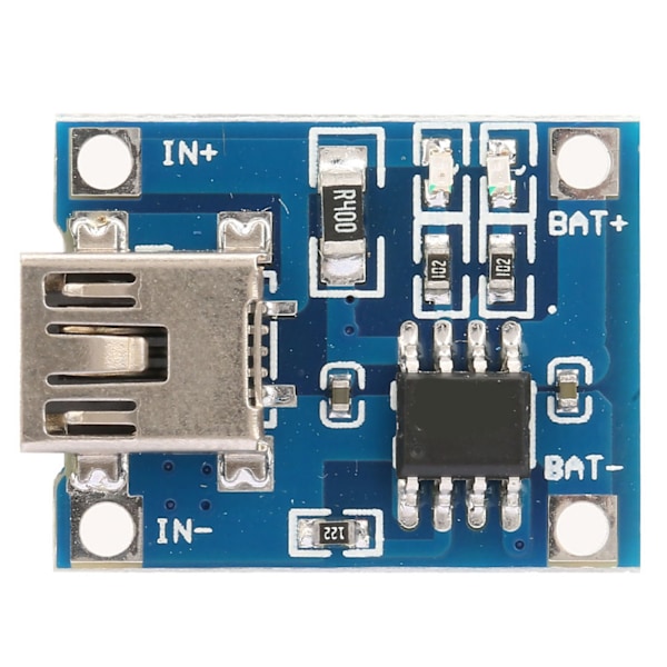 10 stk. Mini USB 1A Lithium Batteri Lademodul Ladebræt 4.5V‑5.5V