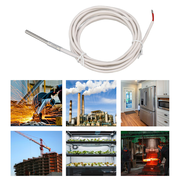 Industrial Humidity Meter Gauge Hygrometer Sensor Probe for Greenhouse Warehouse Ventilation