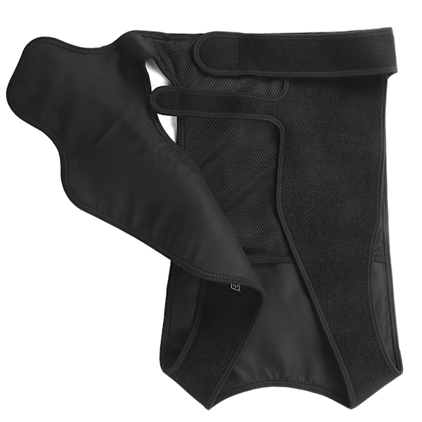 Värmesväst utan ärmar, V-ringad, Uppvärmd Väst, Vinterkläder, Håller Varmt, Svart (XXXXL)
