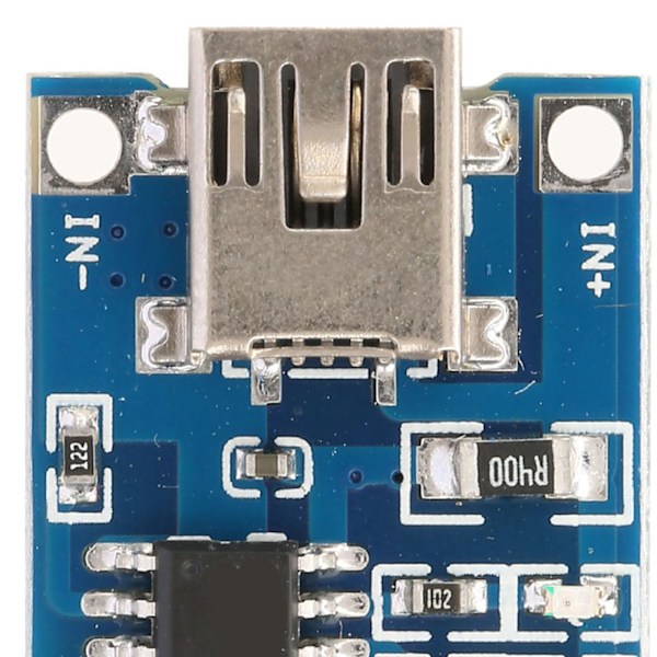 10 stk. Mini USB 1A Lithium Batteri Lademodul Ladebræt 4.5V‑5.5V