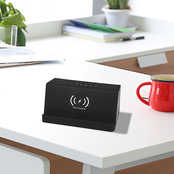 Innovativ Bluetooth-högtalare Väckarklocka, Kombinerar Hi-Fi-ljud med mångsidiga lägen för en oöverträffad ljudupplevelse, elegant design perfekt