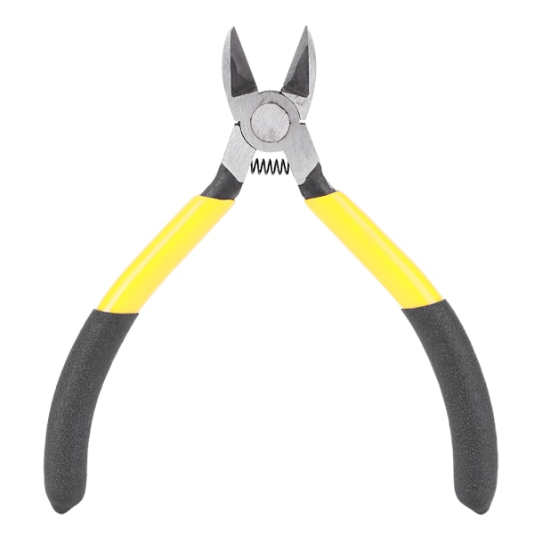Diagonal Tång Högkolstål Kropp 2-Färgad Halksäker Handtag Återfjädrande Svans Flush Cutter 5 Tum