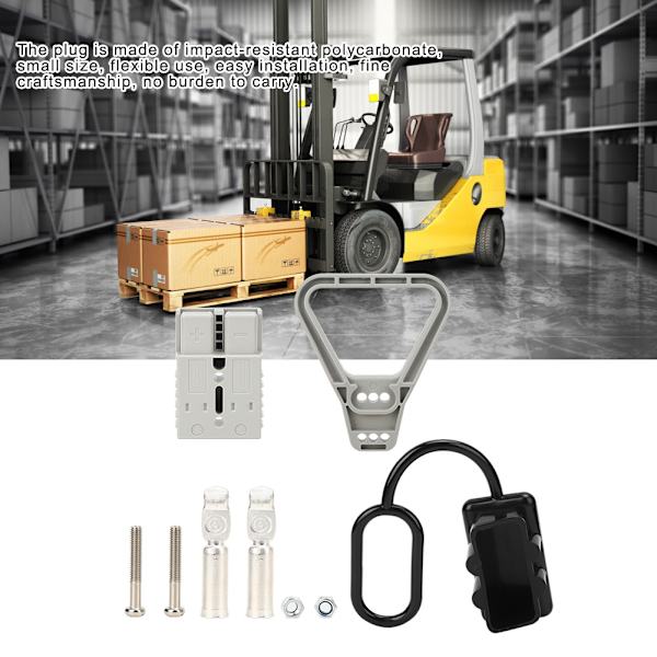 Strömpluggkontaktkabelterminal Batterifodral Dammskyddshuvud Handtag 175A DC600V
