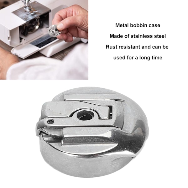 Spolhus Ersättning för Symaskin Alphasew 211 för Singer för Featherweight 221 222 301 301A Spolhus i Rostfritt Stål