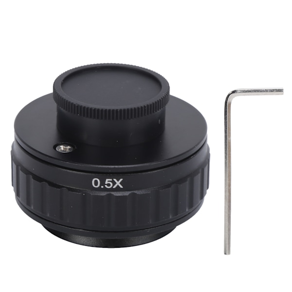 0,5X Adapterlins 38mm C-fäste Adapter Trinokulärt Stereomikroskoprör för Digitalkamera Fokusering