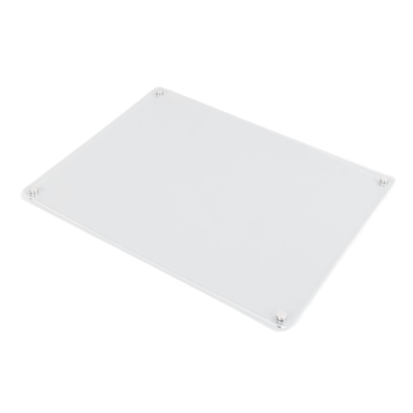 2 st Magnetisk Akrylkalender för Kylskåp 40x30cm Tidsplanering Kylskåp Månadsvis Whiteboard för Planering