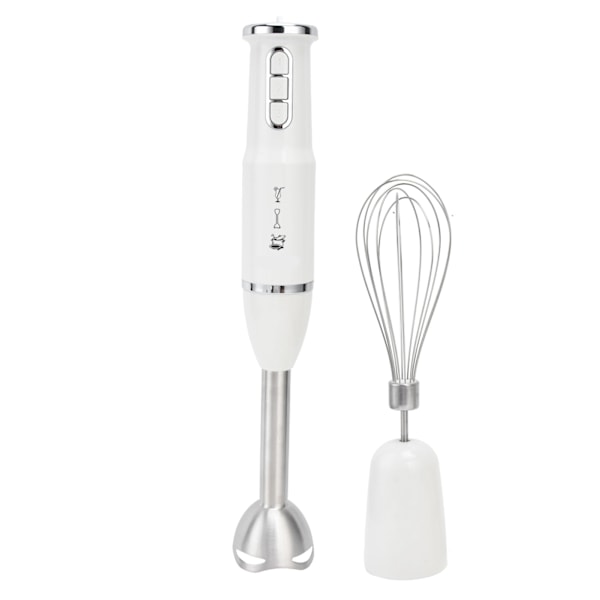 Multifunktionell Handmixer 600W Elektrisk Omrörare Matberedare EU-kontakt 220V Vit