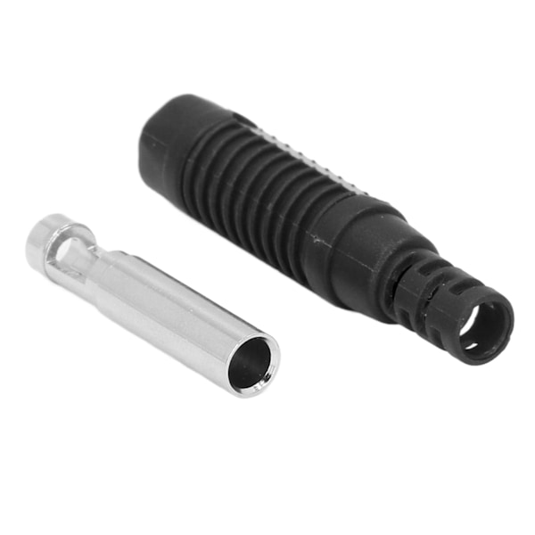 10 Sæt Banan Hun Stik Messing PA Jack Stik Isolering Rør Trykpas Adapter J.10031Sort