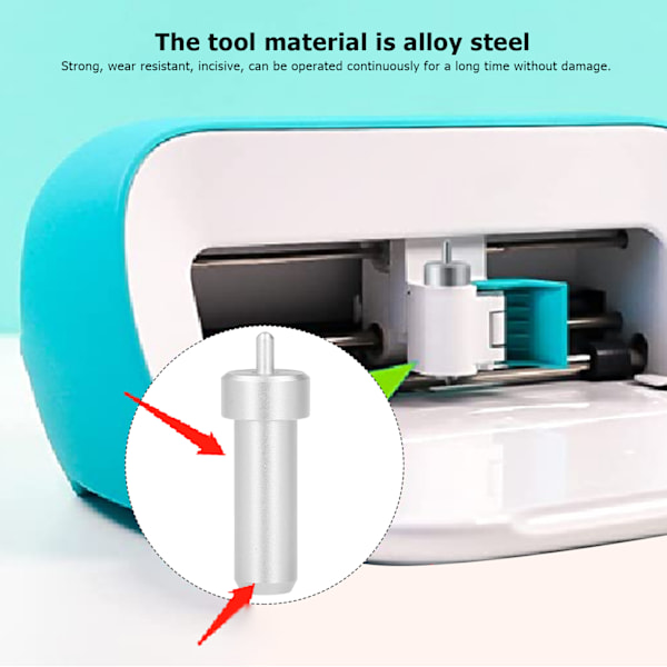 Tarkka Terä ja Pidike 30° 45° 60° Leikkaava Kulumiskestävä Plotteriterät ja Kotelo CRICUT JOY:lle