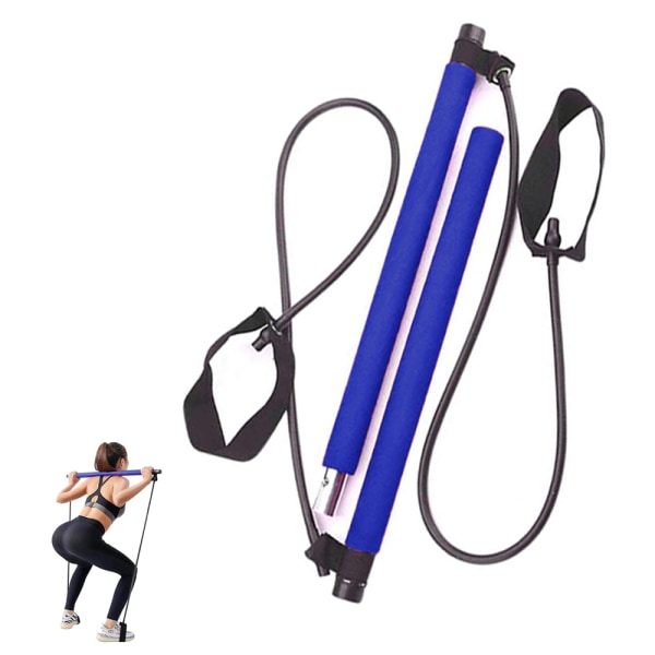 Pilates stick Yoga trolley bærbare kropsformende pull-ups