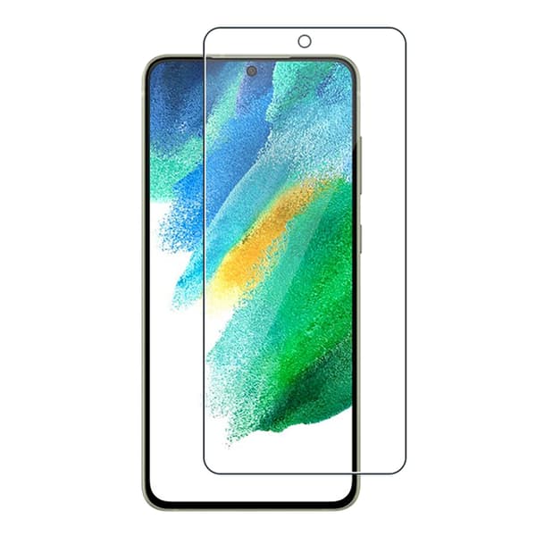 [2-PACK] Samsung S21 FE Full Coverage Skärmskydd Härdat Glas