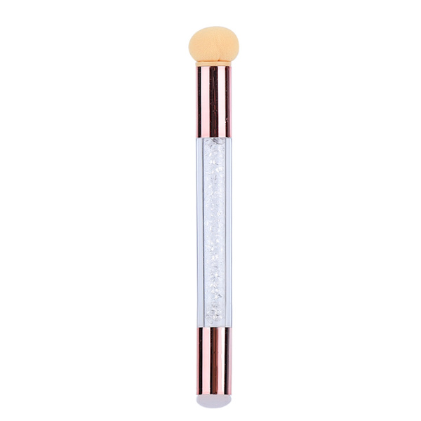 Dobbeltsidet Manicure Skyggemalingspen Mini Gradient Svampsillicone Neglekunst Pen
