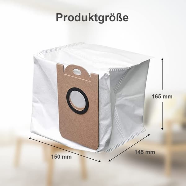 10 stora dammsugarpåsar lämpliga för Proscenic M7 PRO M8 PRO dammsugare